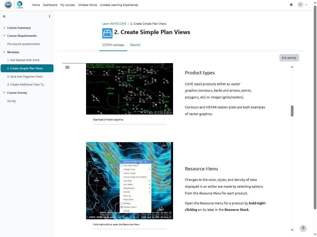 Learn AWIPS CAVE screenshot