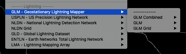 Surface GLM Menu