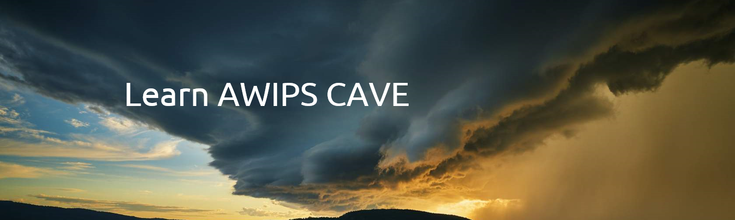 Learn AWIPS CAVE Banner