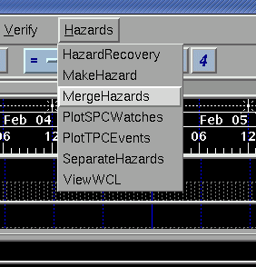 Merge Hazards Menu