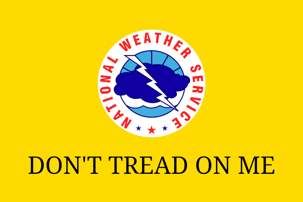 National Weather Service: Don't Tread on Me